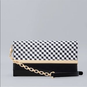 NWT WHBM gingham crossbody